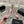 CC 26s High Heels Pump 85 Pink Black Wool Fabric 627017