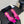 YSL 26ss Square Toe Sandals 70 Bright Pink Silk Sheepskin 651707