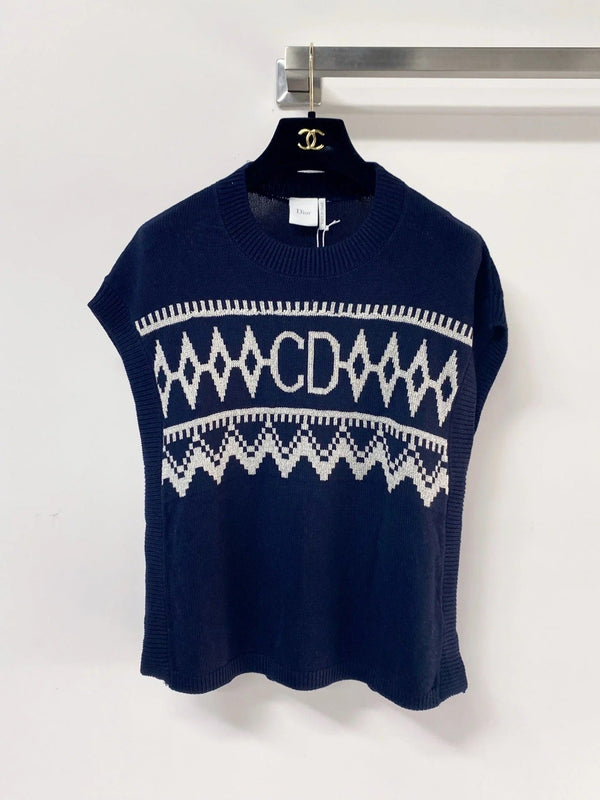 CD 2026 Sweater Knit Vest Tencel 471888