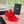 YSL 26ss Slingback Red Silk Leather 648840