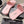 CC 26s Platform Slippers Pink Black Sheepskin 627071