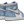 Nike Air Jordan 1 White Blue Suede Leather
