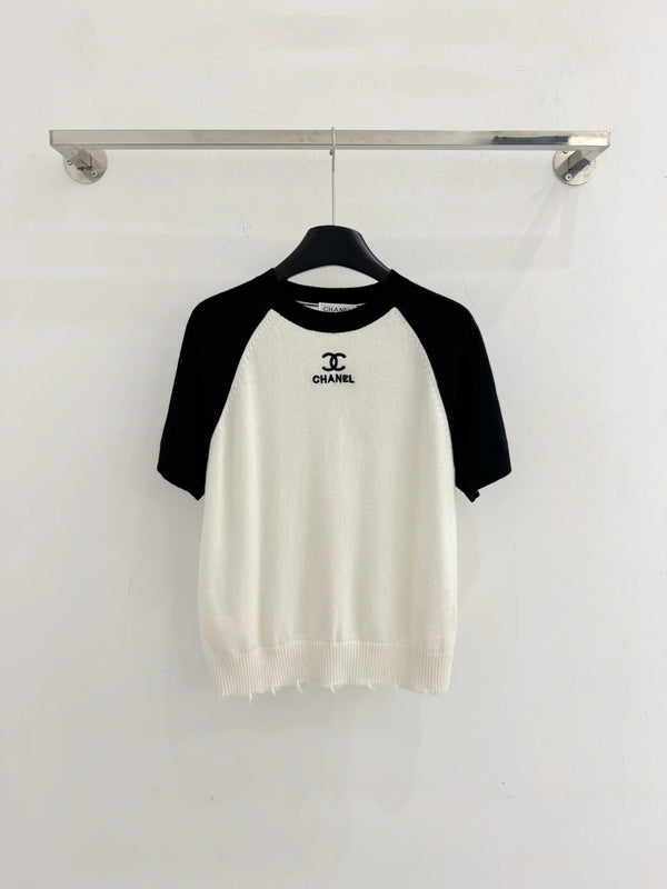 Chanel 2026 Short Sleeve T-shirt Wool