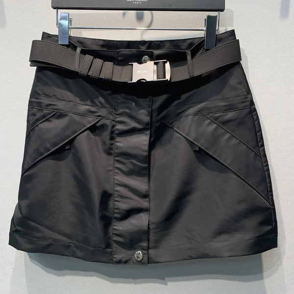 Prad 2026 Mini Skirt Black Polyester 395935