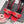 YSL 26ss High-Heeled Sandals 85 Red Black Patent Leather 654677