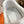HM 26ss Sneakers White Gray Cowhide Fabric 638567