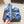 CC 26s Sandals Blue Beige Leather Raffia 632398