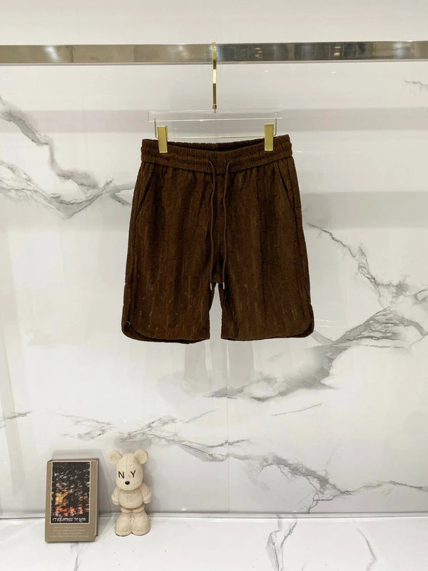 CD 26A Men Custom Terry Jacquard Shorts Jacquard Fabric 290106
