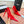 YSL 26ss Slingback Red Silk Leather 648840