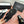 CC 26s Thong Sandals Black Suede Leather 648262