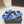 CC 26s Sandals Blue Beige Leather Raffia 632398