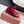 LP 26SS Open Walk Ankle Boot Burgundy Suede Fur 617383