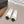 CC 26s Ballet Flats White Black Sheepskin 650291