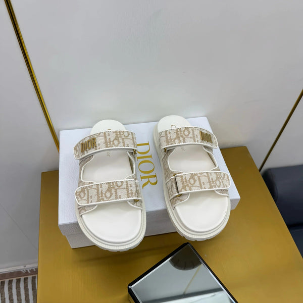 CD 2026 Dioract  Sandals Slide Fabric 981791