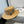 FLAT STRAW HAT BROWN FLOWER ATTACHMENT 673930