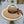 MM WIDE-BRIM BEACH HAT IN BEIGE WITH FABRIC BOW