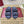 SANDALS IN NAVY BLUE SUEDE EMBOSSED LOGO SILVER HARDWARE