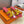 HM 26ss Oran Sandals 45 Pink Yellow Suede Cowhide 607218