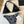 SWIMSUIT IN GREY AND BLACK PRINTED LOGO 604224