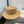 FLAT STRAW HAT BROWN FLOWER ATTACHMENT 673930