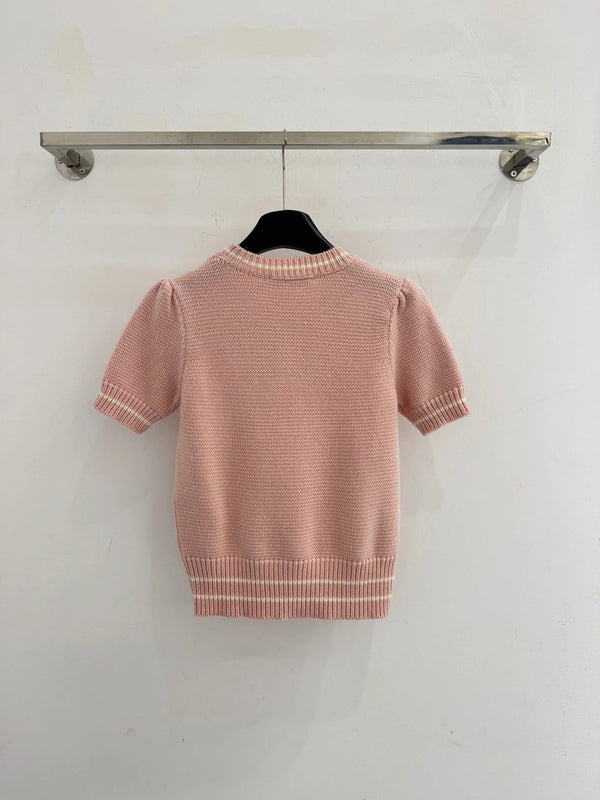 DIOR 25S SHORT-SLEEVE CREW NECK T-SHIRT 605