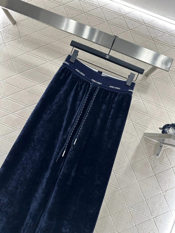 MIUMIU WIDE-LEG PANTS STYLE 120