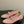HIGH BALLET MARY JANE 50MM IN NATURAL BEIGE AND PINK RAFFIA