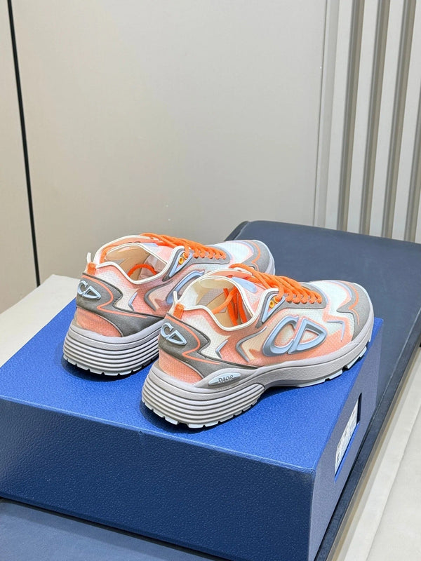 CD 26 B30 Sneaker Orange Silver Gray Mesh TPU 621819