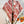 HM 26s Knitting Scarf 90 White Red Colorful Mulberry Silk 147541