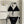 CC BIKINI SWIMSUIT SET IN BLACK EMBROIDERED LOGO 624564
