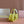 WOVEN HOLLOW BAG 24 IN LEMON YELLOW CALFSKIN