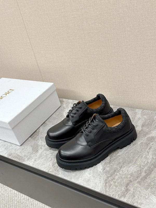 CD 26 Vintage Loafers Black Calfskin 608797
