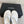 CC 26s Thong Sandals 65 White Rubber Leather 647675