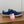 LP 26SS Velcro-strap Men Sneaker Blue Suede Leather 606506