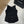 TANK TOP 640626 IN BLACK COTTON MUTILCOLOR CRYSTAL