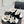 CC 26 Dad Sandal Black mix White Velvet Wool 609762