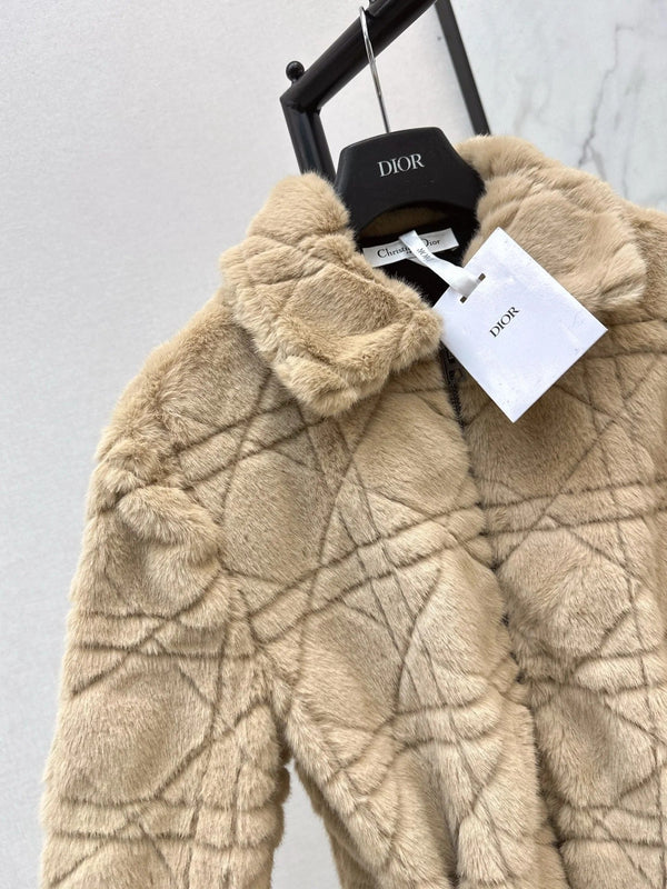 DIOR 25S MINK FUR CASHMERE CARDIGAN 469