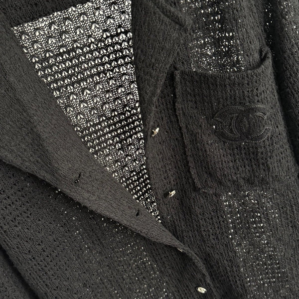 CHANEL 25S LONG-SLEEVE KNIT CARDIGAN STYLE 129
