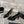 CC 26s High Heels Pump 85 Black Colorful Wool Fabric 627014
