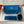 KELLY DANSE 22 EVERCOLOR BLUE IN CALFSKIN SLIVER HARDWARE