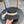 STRAW HAT BOW WITH PEARL BLACK 672699