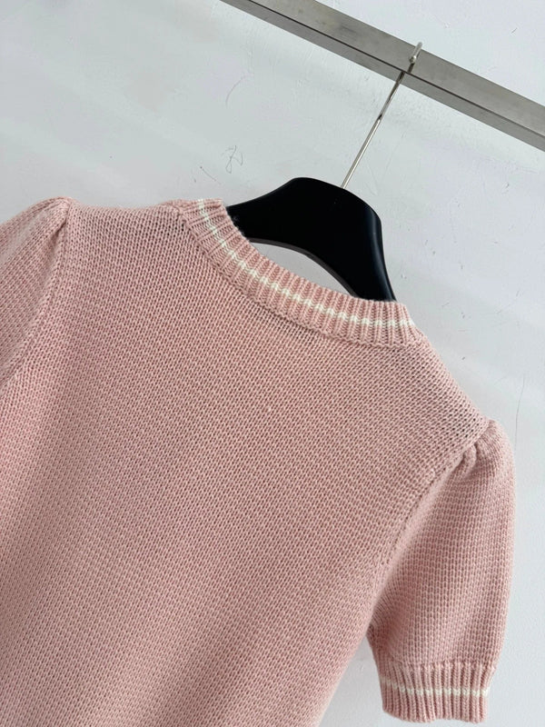 DIOR 25S SHORT-SLEEVE CREW NECK T-SHIRT 605