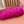 SUEDE BAG 22 FUCHSIA GOLD HARDWARE