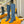 LV High Boots 85 Monogram Blue Denim 573735