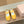 BALLET SHOES IN YELLOW LAMBSKIN AND FABRIC ANTI-SLIP RUBBER SOLE