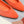 Classic Ballet Shoes In Orange Suede