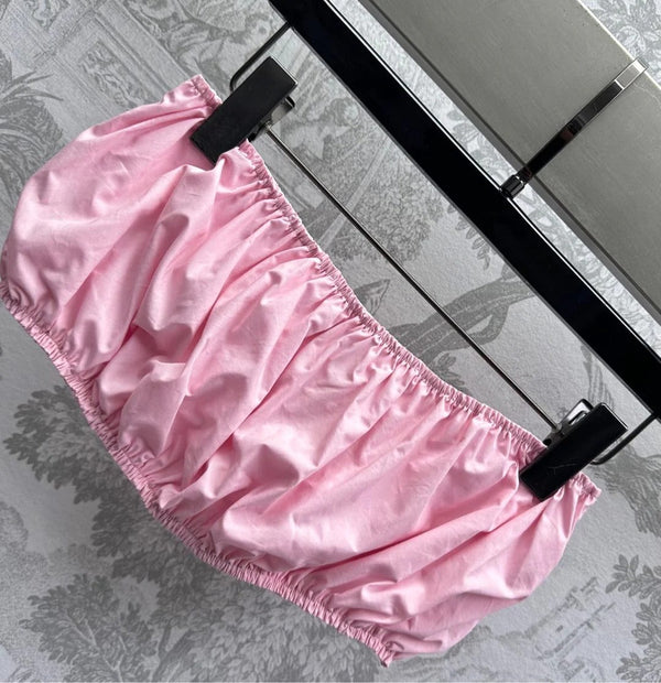 MIUMIU STRAPLESS BODYSUIT 267803