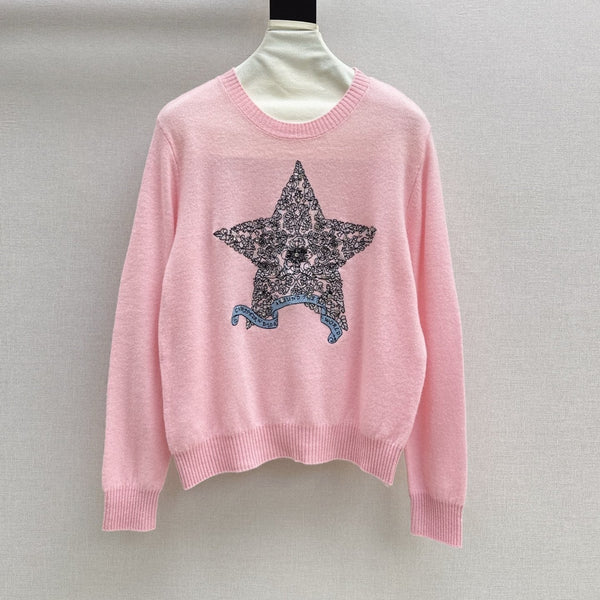 DIOR 25S EMBROIDERED SWEATER 615