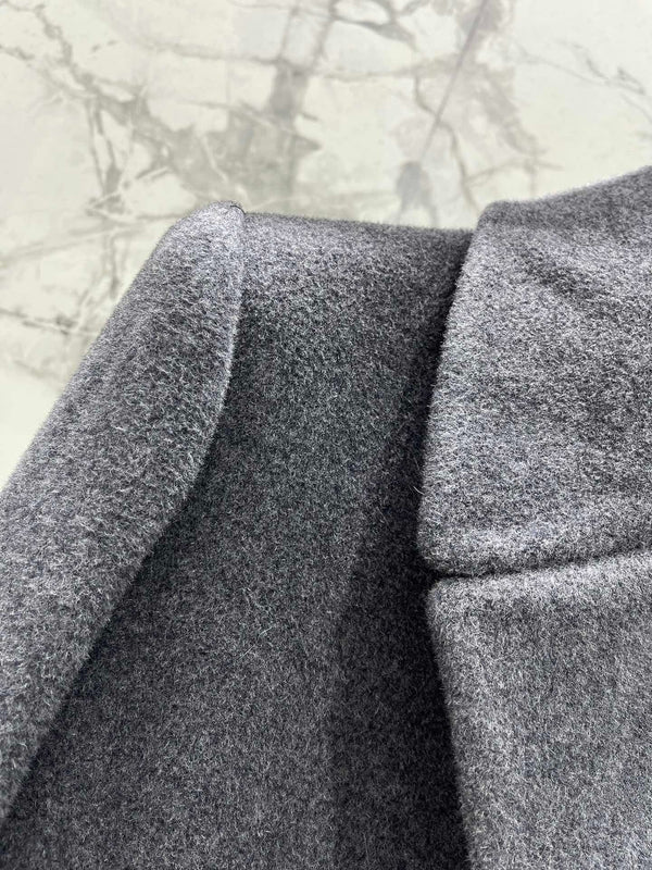 YSL 25S LONG CASHMERE COAT STYLE 32