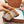 FLAT SHOES IN WHITE MESH FABRIC